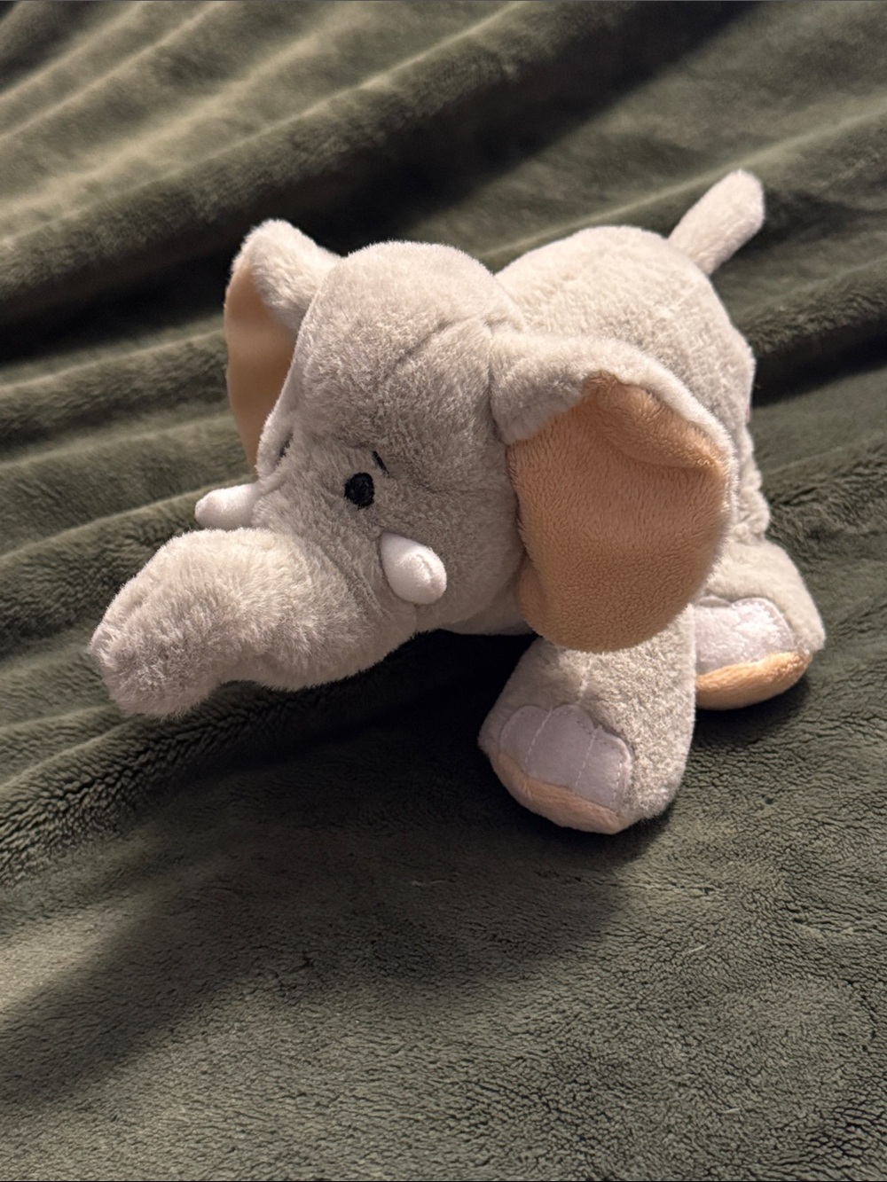 Webkinz Velvety Elephant HM167 9.5" long Stuffed Plush Lovey Animal Ganz No Code
